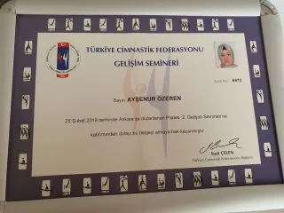 Uzm. Fzt. Ayşenur Özeren profilinde yer alan galeri fotoğrafı.