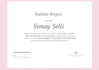 Kl. Psk. Dr. Simay Selli profilinde yer alan galeri fotoğrafı.