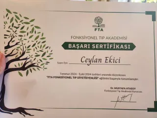 Dyt. Ceylan Ekici profilinde yer alan galeri fotoğrafı.