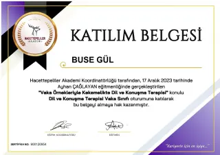 Dkt. Buse Gül profilinde yer alan galeri fotoğrafı.