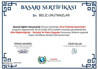 Kl. Psk. Beliz Unutmazlar profilinde yer alan galeri fotoğrafı.
