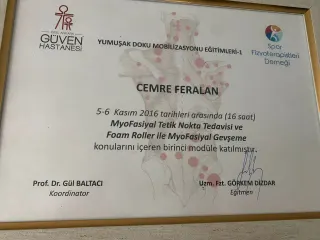 Fzt. Cemre Efeoğlu profilinde yer alan galeri fotoğrafı.