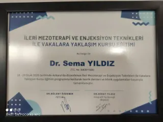 Uzm. Dr. Sema Yıldız profilinde yer alan galeri fotoğrafı.