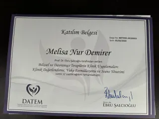 Psk. Melisa Nur Demirer profilinde yer alan galeri fotoğrafı.