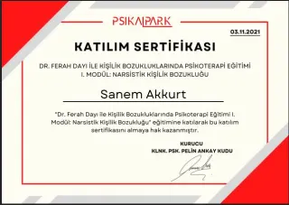 Kl. Psk. Sanem Akkurt profilinde yer alan galeri fotoğrafı.