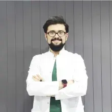 Dyt. Mehmet Emre Kahraman — Diyetisyen, Kayseri. Portre fotoğrafı.