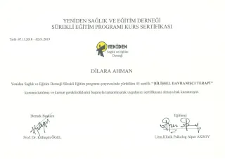 Kl. Psk. Dilara Ahman Cheung profilinde yer alan galeri fotoğrafı.