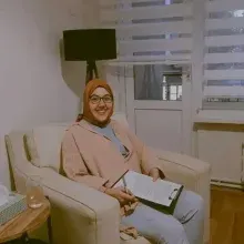 Psk. Tuba Öz — Psikoloji, Eskişehir. Portre fotoğrafı.