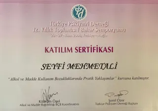 Uzm. Dr. Seyfi Memetali profilinde yer alan galeri fotoğrafı.