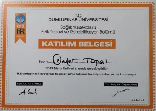 Fzt. Ömer Topal profilinde yer alan galeri fotoğrafı.