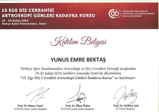 Op. Dr. Yunus Emre Bektaş profilinde yer alan galeri fotoğrafı.