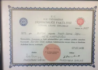 Dt. Mete Karpuzoğlu profilinde yer alan galeri fotoğrafı.