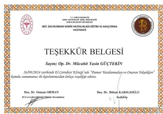 Op. Dr. M. Yasin Güctekin profilinde yer alan galeri fotoğrafı.
