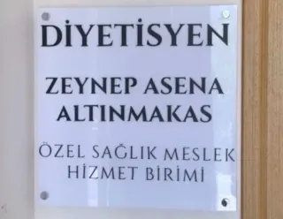 Uzm. Dyt. Zeynep Asena Altınmakas profilinde yer alan galeri fotoğrafı.