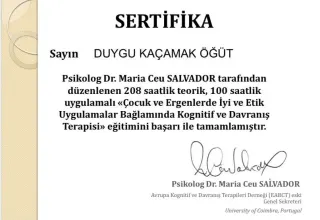Uzm. Dr. Duygu Kaçamak Öğüt profilinde yer alan galeri fotoğrafı.