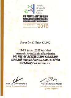 Prof. Dr. Cem Yalın Kılınç profilinde yer alan galeri fotoğrafı.