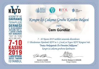 Uzm. Dr. Cem Gündüz profilinde yer alan galeri fotoğrafı.