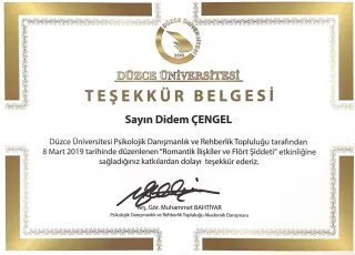 Kl. Psk. Didem Çengel profilinde yer alan galeri fotoğrafı.