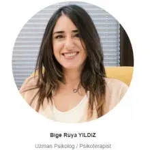Uzm. Psk. Bige Rüya Yıldız — Psikoloji, İstanbul. Portre fotoğrafı.