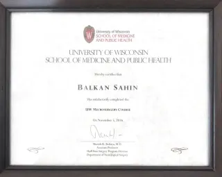 Doç. Dr. Balkan Şahin profilinde yer alan galeri fotoğrafı.