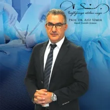 Prof. Dr. Aziz Sümer — İstanbul. Portre fotoğrafı.