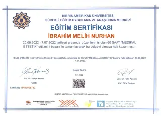 Dr. Melih Nurhan profilinde yer alan galeri fotoğrafı.