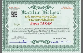 Psk. Beyza Takan profilinde yer alan galeri fotoğrafı.