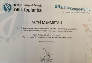 Uzm. Dr. Seyfi Memetali profilinde yer alan galeri fotoğrafı.
