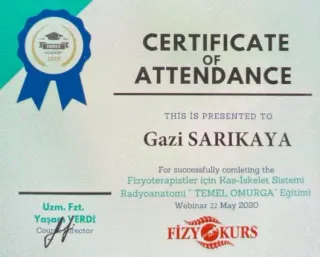 Fzt. Gazi Sarıkaya profilinde yer alan galeri fotoğrafı.