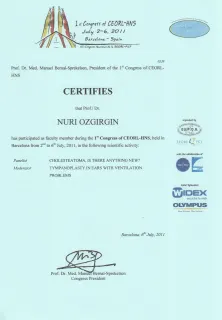 Prof. Dr. Nuri Özgirgin profilinde yer alan galeri fotoğrafı.