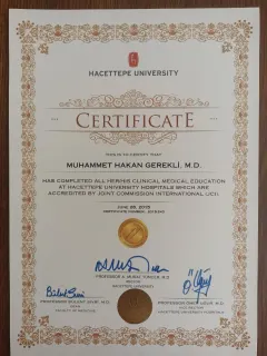 Op. Dr. Muhammet Hakan Gerekli profilinde yer alan galeri fotoğrafı.