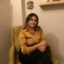 Kl. Psk. Derya Cengiz — Psikoloji, İstanbul. Portre fotoğrafı.