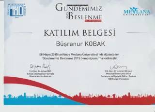 Dyt. Büşra Nur Kobak Durak profilinde yer alan galeri fotoğrafı.