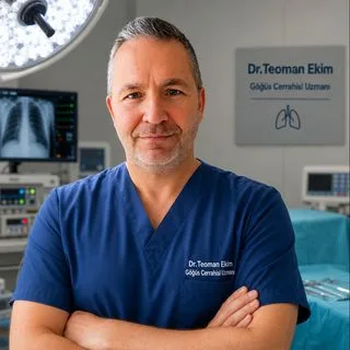 Op. Dr. Teoman Ekim — Göğüs Cerrahisi, Osmangazi, Bursa. Portre fotoğrafı.