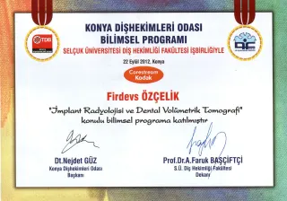 Dt. Firdevs Özçelik profilinde yer alan galeri fotoğrafı.