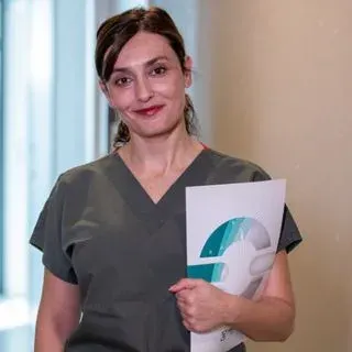 Op. Dr. Tuba Yangılar Okyay — Kadın Hastalıkları Ve Doğum, Ankara. Portre fotoğrafı.