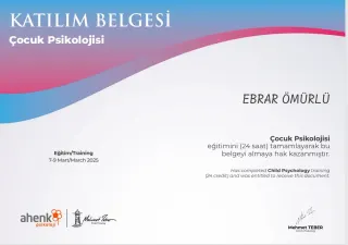 Psk. Ebrar Ömürlü profilinde yer alan galeri fotoğrafı.