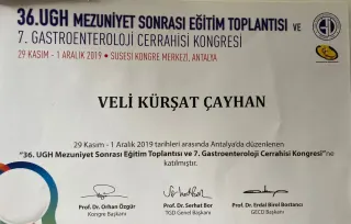 Op. Dr. Veli Kürşat Çayhan profilinde yer alan galeri fotoğrafı.