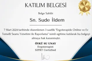Erg. Sude İldem Bekar profilinde yer alan galeri fotoğrafı.