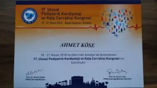 Uzm. Dr. Ahmet Köse profilinde yer alan galeri fotoğrafı.