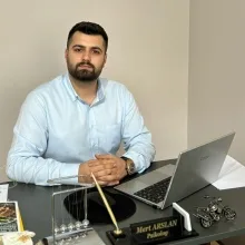 Psk. Mert Arslan — Psikoloji, Trabzon. Portre fotoğrafı.
