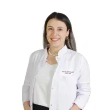 Op. Dr. Gizem Budak — Kulak Burun Boğaz, Tokat. Portre fotoğrafı.