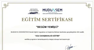 Psk. Begüm Yemişci profilinde yer alan galeri fotoğrafı.