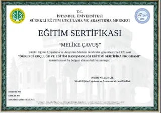 Psk. Melike Boylan profilinde yer alan galeri fotoğrafı.