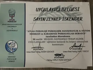 Psk. Zeynep İskender profilinde yer alan galeri fotoğrafı.