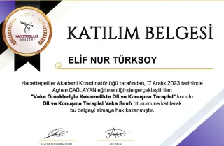 Dkt. Elif Nur Türksoy Kıcık profilinde yer alan galeri fotoğrafı.