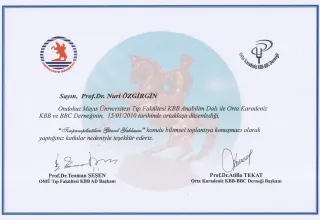 Prof. Dr. Nuri Özgirgin profilinde yer alan galeri fotoğrafı.