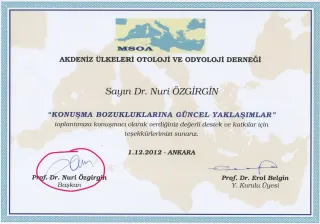 Prof. Dr. Nuri Özgirgin profilinde yer alan galeri fotoğrafı.