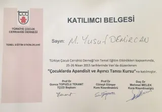 Op. Dr. Yusuf Demircan profilinde yer alan galeri fotoğrafı.