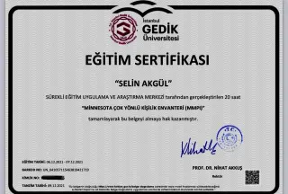 Psk. Selin Akgül Satılmış profilinde yer alan galeri fotoğrafı.